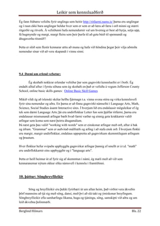 Leikir sem kennsluaðferð