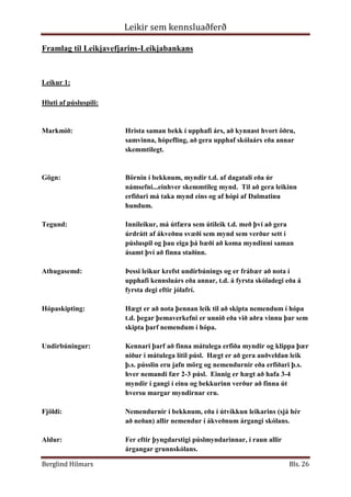 Leikir sem kennsluaðferð