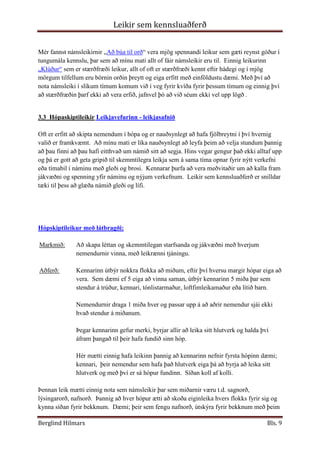 Skoðunarleiki (Visual Thinkin Games)