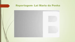 Lei maria da penha