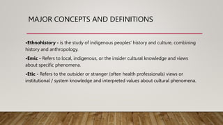 Etic Local NursingtheoryofLeiningrTransculturalTheory.pptx