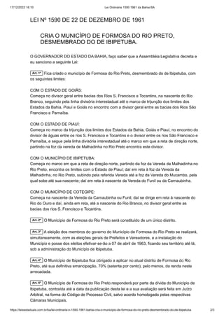 Lei Ordinária 1590 1961 da Bahia BA.pdf