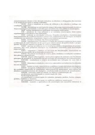 Lei orgânica do município de arraial