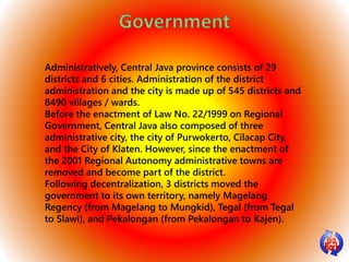 Central Java Province | PPT