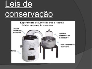 Leis de
conservação
 