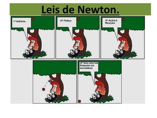 Leis de Newton.
 