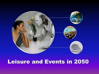 Leisure and Events in 2050
 