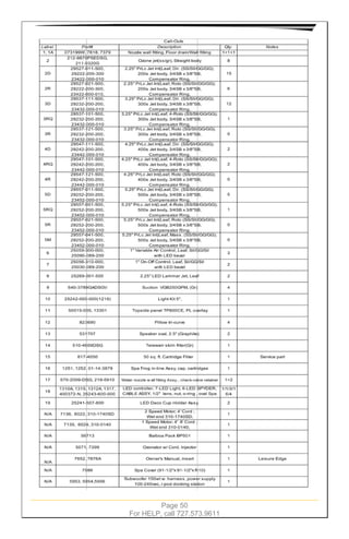 Page 50
For HELP, call 727.573.9611
 