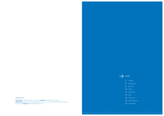 Kolumnentitel — 3




                                                                                                                                                      Inhalt

                                                                                                                                                      5    Präambel

                                                                                                                                                      6    Lebensqualität

                                                                                                                                                      8    Wirtschaft

                                                                                                                                                      10   Bildung

                                                                                                                                                      12   Generationen

                                                                                                                                                      13   Kultur

IMPRESSUM                                                                                                                                             14   Flächenstadt
Herausgeber: Stadt Aalen, Marktplatz 30, 73430 Aalen Redaktion: Uta-Maria Steybe, Uta Singer                                                          16   Bürgerengagement
Bildnachweise: Fotolia (Seiten 4, 18), Stadt Aalen (Seiten 4, 6, 7, 8, 10, 13, 14, 15, 17), Theater der Stadt Aalen (Seite 13),
Veer (Seite 12) Gestaltung: H1QN GmbH Werbeagentur, Aalen                                                                                             18   Nachhaltigkeit
 
