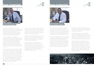 Chris is the Managing Director of the Leith
Planning Group. Chris has over 30 years experience
in Town and Country Planning and is a full member
of the Royal Town Planning Institute. Chris is
recognised nationally as an expert on town and
country planning and specialises in leveraged
negotiations and Section 106 Agreements.
For over 20 years Chris contributed to the
updating of a leading work, “Planning Law Practice
and Precedents”, published by Sweet and Maxwell,
co-authors Robert Turrall-Clarke and Stephen
Tromans QC. Chris recently wrote an article
with Sasha White QC of Landmark Chambers,
published in Issue 4 [2015] of the Journal of
Planning and Environmental Law, entitled ‘Access
to Environmental Information: 30 Years On’ [2015]
J.P.L. 409.
For over 10 years Chris was retained as a planning
consultant to the Planning and Property Litigation
Law Group of DAC Beachcroft (Solicitors), based
at their offices at 100 Fetter Lane, London, EC4A
1BN, who have a national practice. Whilst working
for DAC Beachcroft Chris regularly acted for the
Secretary of State for Health. Chris presently acts
for and alongside several national and international
law firms, including DAC Beachcroft, Nicholas
& Co Solicitors, Thomas Eggar and Field Fisher
Waterhouse, providing expert planning advice and
evidence in High Court Proceedings.
Chris’ public sector experience is extensive and in
addition to working for Regional Health Authorities
and Trusts Chris has recently worked on a project
for student accommodation on land adjacent to
Exeter University and student housing proposals in
Shrewsbury (with Morris Properties).
Chris has acted as a planning consultant on several
matters that involved leveraged negotiations on
the back of High Court litigation. A number of the
High Court cases are reported in The Journal of
Planning and Environmental Law.
By way of example, Chris acted for Eames
London Estates Ltd. in connection with the
matter of Valentine Plus Ltd v Secretary of State
for Communities and Local Government and
Kensington and Chelsea RLBC. The matter involved
the interpretation of the General Permitted
Development Order and is reported in the above
journal at [2015] J.P.L 707-713.
4
Team Credentials
CHRIS PLENDERLEITH, BA (HONS) MRTPI
GROUP MANAGING DIRECTOR
Shan’s background is centered on commercial
sales and corporate strategy. He received his
early sales training as a Global Sales Executive for
SPG Media, a multi-national advertising company,
with the responsibility for managing advertising
campaigns for a number of publications to North
America, Western Europe, South Africa and Asia.
Shan was the Managing Director of Fusion Online
Limited which was Leith Planning’s sister company
and owned by Chris Plenderleith (who acted
as Executive Chairman). Fusion Online was the
UK’s largest provider of planning policy data and
partnered with the government’s central website
service (www.planningportal.gov.uk) to provide
all registered users (almost 500,000) with the
provision of planning policy data for England and
Wales to both the private and public sectors.
Throughout his career Shan has also advised
companies on sales and marketing strategies and
has delivered a number of seminars on effective
commercial sales methods.
Shan has been working with Leith Planning
Ltd since 2004 and as the groups Commercial
Director he has developed the necessary corporate
strategies to ensure that Leith Planning Ltd has
continued to grow and develop during one of the
UK’s most challenging economic environments.
Shan is responsible for managing the groups
investment arm and growing portfolio of sites
across the UK. Shan is responsible for developing
and overseeing the implementation of Leith
Planning’s corporate strategies (specifically Sales,
Corporate Investment, Marketing and Customer
Care) and works very closely with Chris to ensure
that over the short, medium and long term, the
company continues to provide industry leading
services to its clients.
7
Team Credentials
SHAN DASSANAIKE, MINSTSMM
GROUP COMMERCIAL DIRECTOR
 