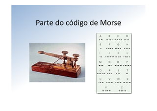 Parte do código de Morse
 
