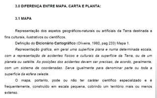 leitura da carta, para ter noções basicas