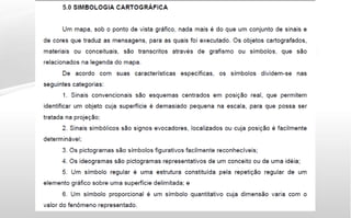 leitura da carta, para ter noções basicas