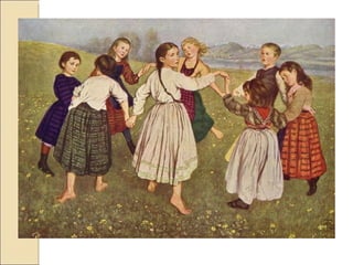 Roda de criança , de Hans Thoma, 1884. 