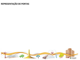REPRESENTAÇÃO DE PORTAS
 