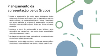 Leitura e apresentação lúdica