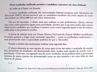 LEITURA E ESCRITA NA ESCOLA 