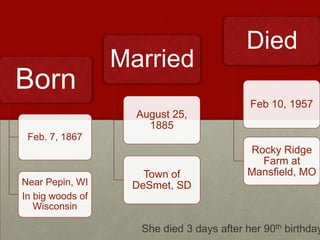 She died 3 days after her 90th birthday.