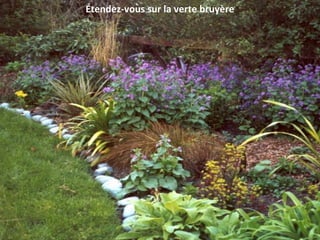 Étendez-vous sur la verte bruyère
 