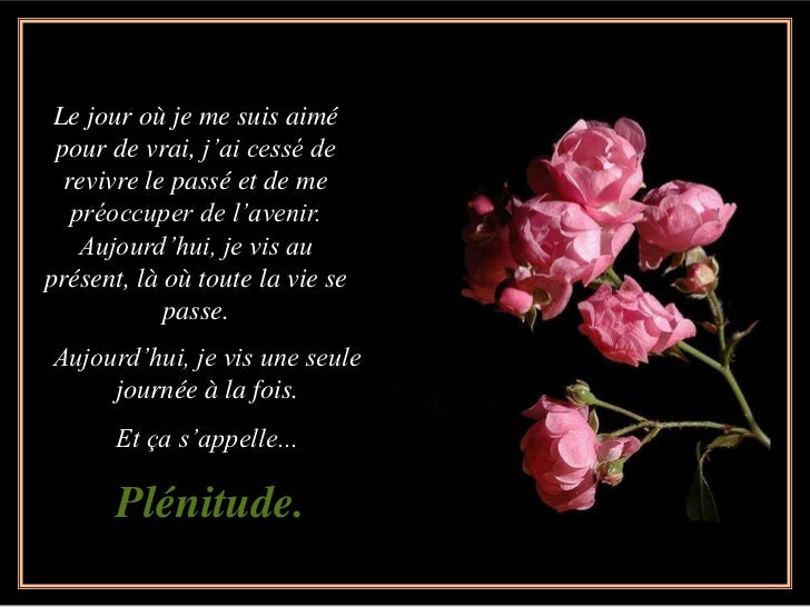 Le jour ou je me suis aimé pour de vrai