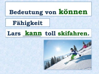 Lea ___________ Astronautin
werden.
möchte
 