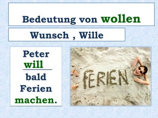 Ich ________ kein Fleisch essen.mag
 