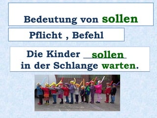 Peter
_______ bald Ferien machen.will
 