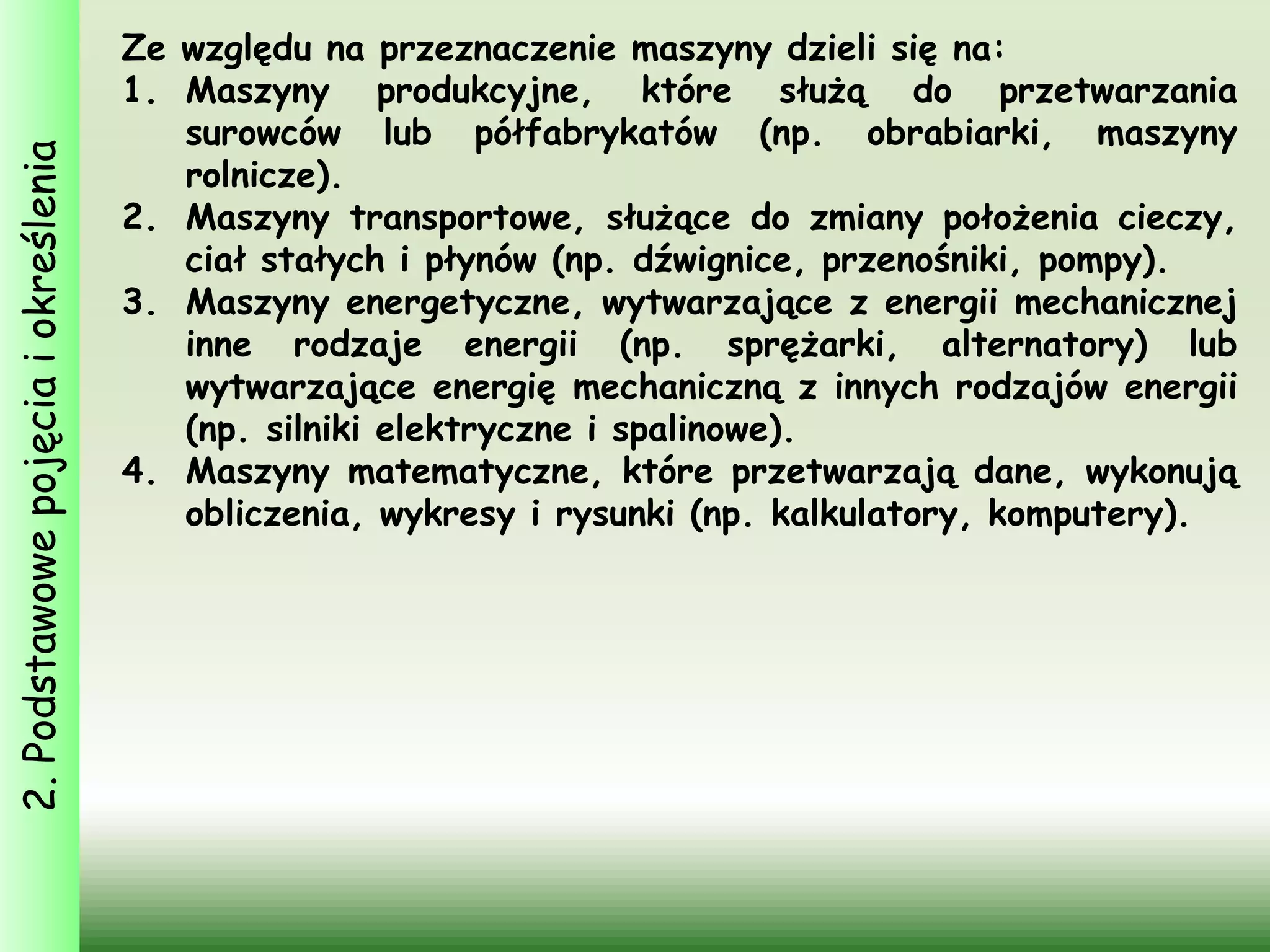 Blok I Lekcja 1 Istota mechanizacji rolnictwa | PPTX