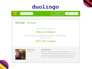 duolingo
 