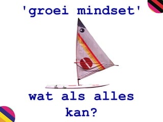 'groei mindset'
wat als alles
kan?
 