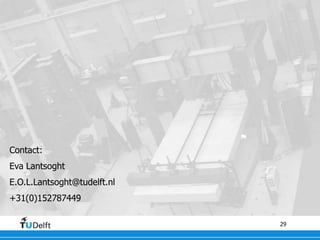 29
Contact:
Eva Lantsoght
E.O.L.Lantsoght@tudelft.nl
+31(0)152787449
 
