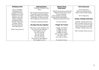 Kinder 1 Weekly Lesson Deped Lesson Exem | PDF