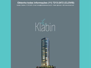 Obtenha todas informações (11) 7213-2472 (CLOVIS) Contato: Telefone: 11 7213 2472 – E-mail:  [email_address]  – Twitter: @clovisci – Site:  www.clovisci.com   