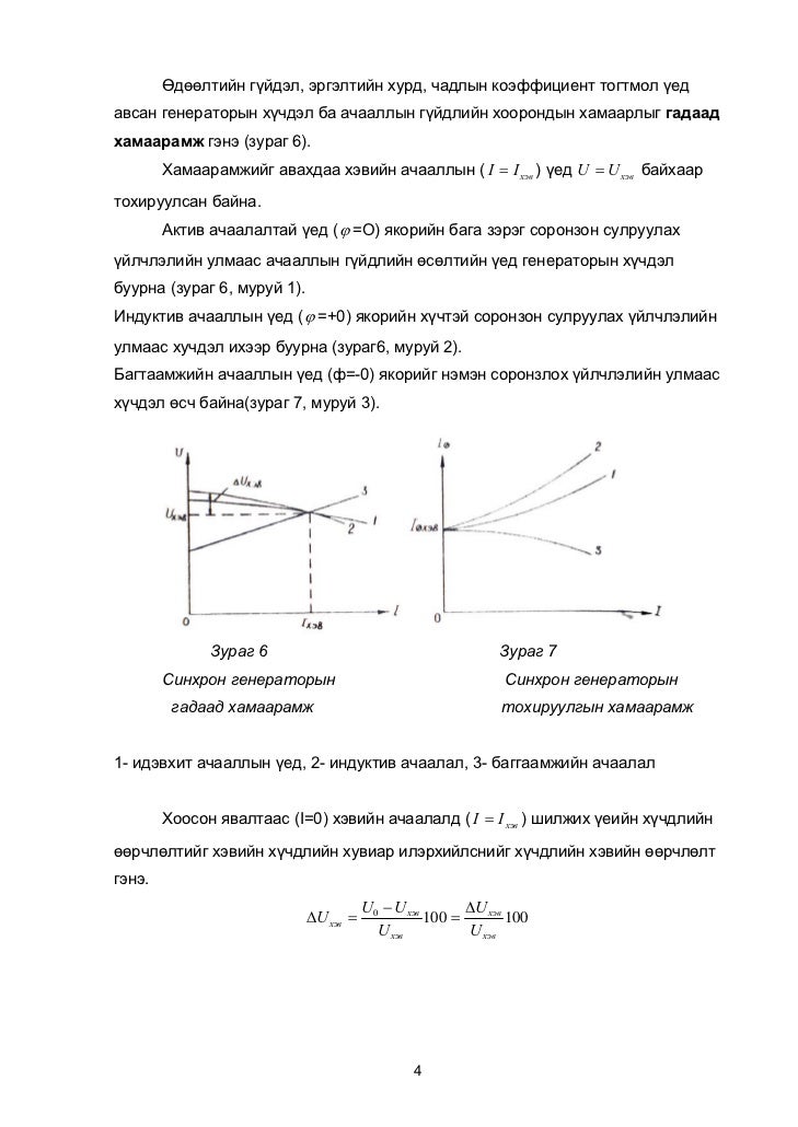 Синхрон генератор