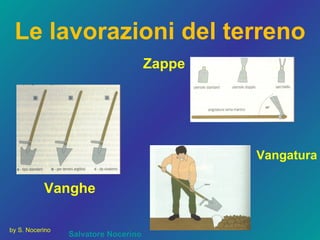 Le lavorazioni del terreno Vanghe Zappe Vangatura Salvatore Nocerino by S. Nocerino 
