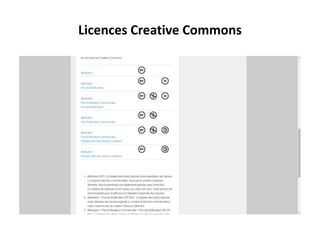 Licences Creative Commons
 