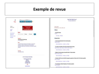 Exemple de revue
 