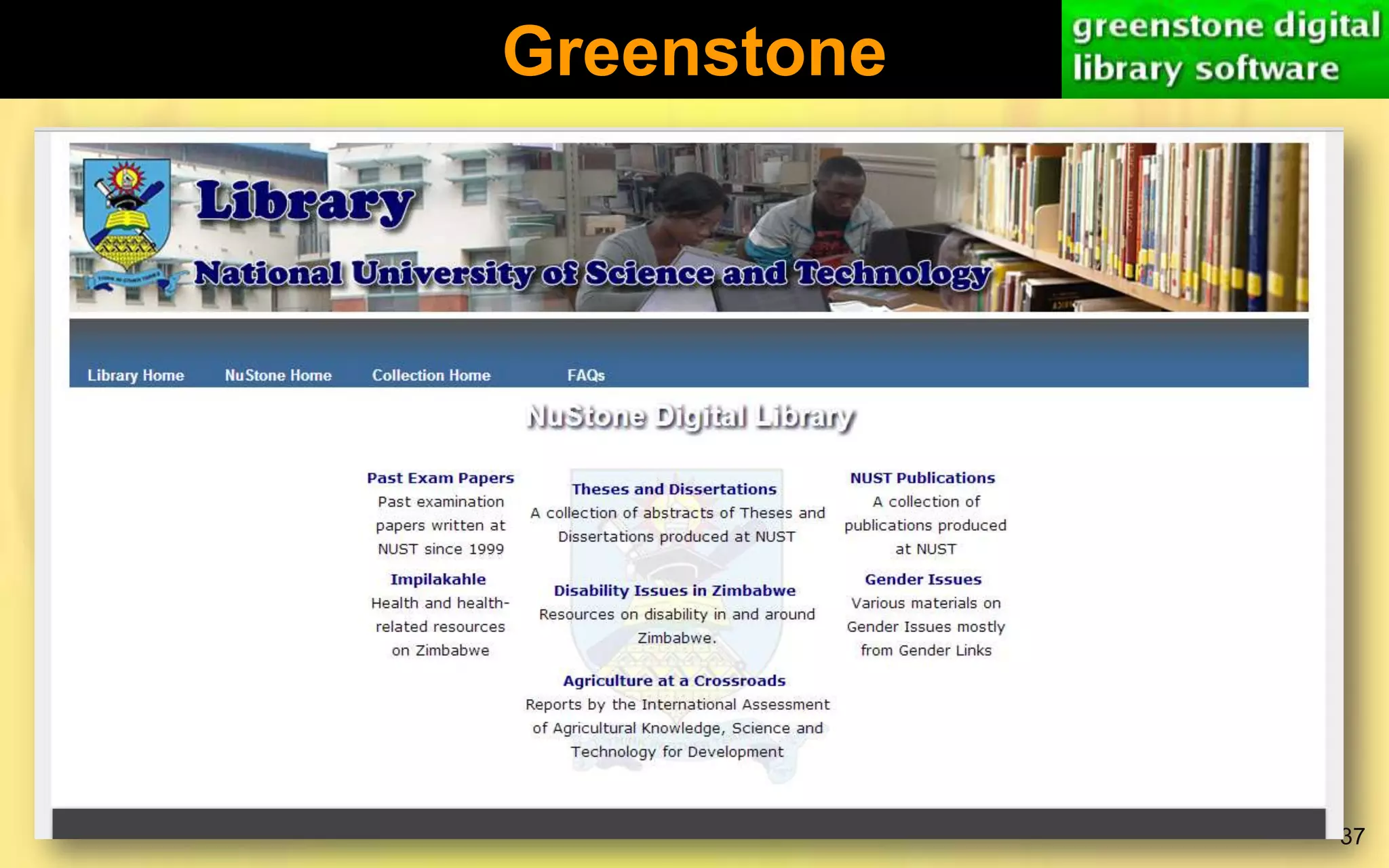 Greenstone

37

 
