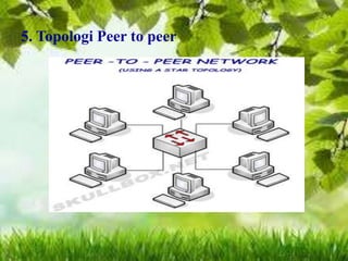 5. Topologi Peer to peer

 