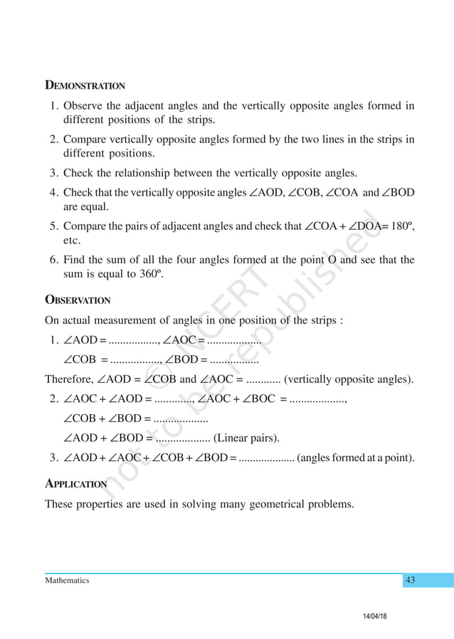 Maths practical activities class 9.pdf | Homework and Study | Education