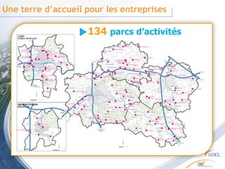 Un marché dynamique……structuré autour de 4 bassins d’emplois60 239 habitantsOrléans,capitale régionale122 669 habitants398 590 habitants66 229 habitants6775 km2 _647 727 habitantsLe département le plus peuplé de la région Centre