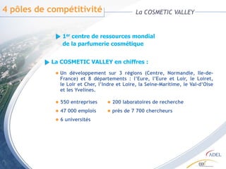 Une industrie dynamique qui s’articule autour de : 7 pôles d’excellence4pôles de compétitivité1cluster1nouveau secteur économique :les écotechnologies