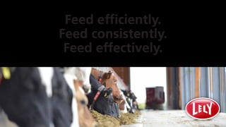 Feed efficiently.
Feed consistently.
Feed effectively.
 