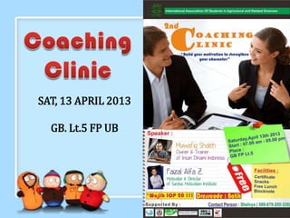 SAT, 13 APRIL 2013
GB. Lt.5 FP UB
 