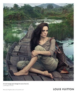 Un seul voyage peut changer le cours d’une vie.
Cambodge, mai 2011.


Retrouvez Angelina Jolie sur louisvuitton.com
 