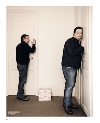 François Verdoux et
     Arnaud Hofmarcher,
     les fondateurs
     de Sonatine.



66
 