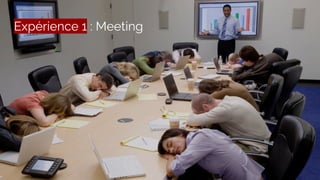 Expérience 1 : Meeting
 