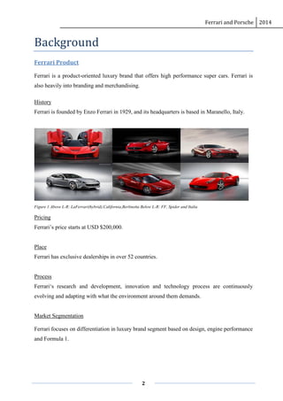Analysis of Ferrari and Porsche | PDF