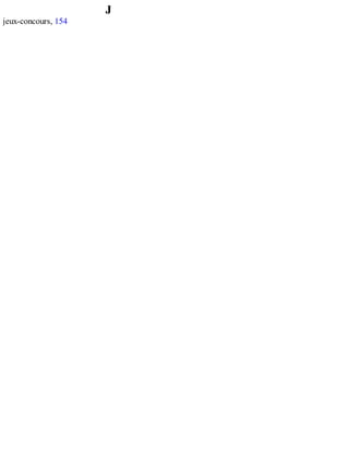 J
jeux-concours, 154
 