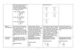 Linear Form Add Math math exemplar grade 1 quarter 1 week six | PDF